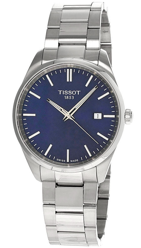 TISSOT PR 100 Quartz 40MM SS Blue Dial Men's Watch T150.410.11