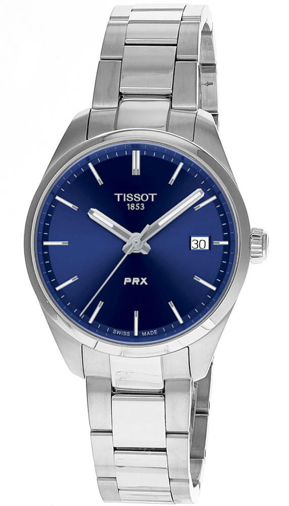 TISSOT PR 100 Quartz 34MM SS Blue Dial Women's Watch T150.210.11