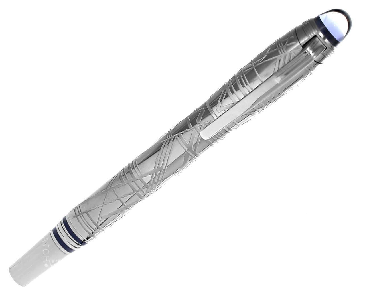 MONTBLANC StarWalker SpaceBlue Metal Fineliner Pen 130220 | Fast