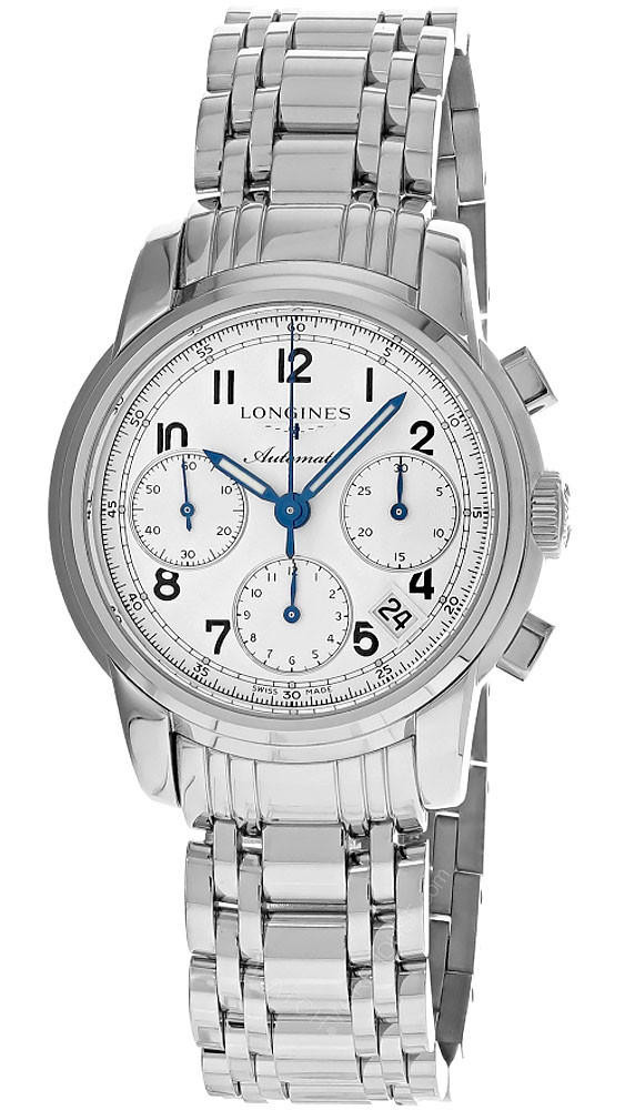 LONGINES Saint-Imier Automatic CHRONO SS 39MM Silver Dial Men's