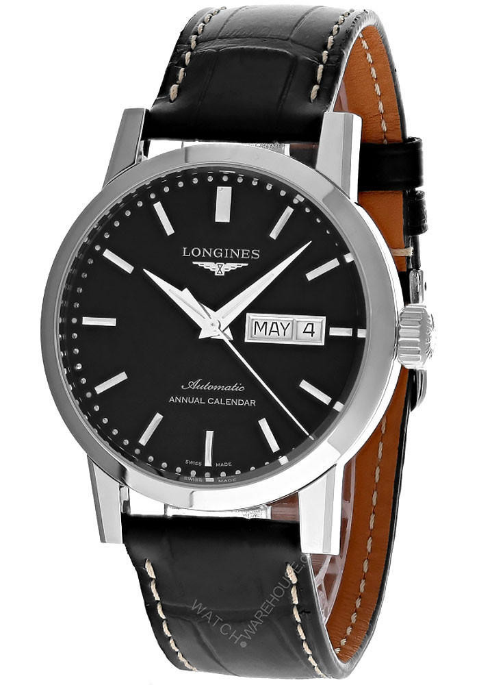 LONGINES Heritage 1832 Automatic 40MM Black Dial Men's Watch L4.827.4.52.0 / L48274520
