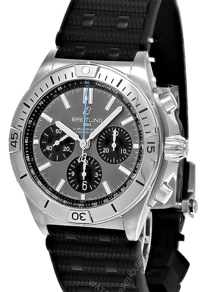 BREITLING Chronomat B01 CHRONO 42MM Gray Dial Men's Watch EB0134101M1S1