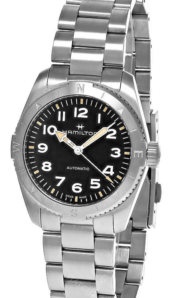 HAMILTON Khaki Field Expedition AUTO 37MM Black Dial Men's Watch