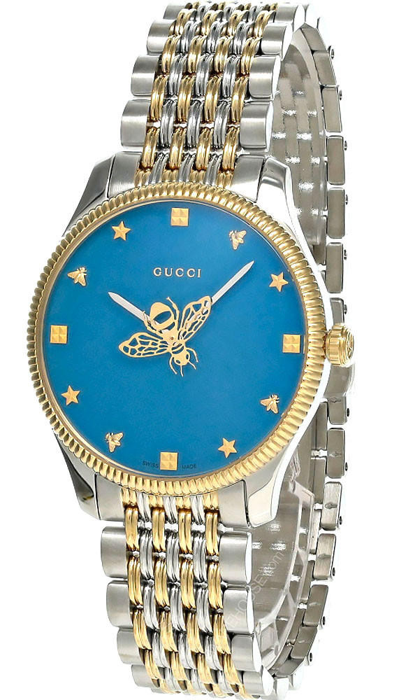 G-TIMELESS WATCH, 36MM Gucci G-Flat Stainless Steel Bracelet Watch, 36mm | Neiman  main image 4