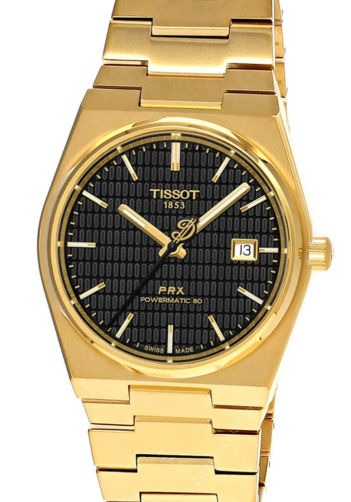 TISSOT PRX Damian Lillard Special Edition 40MM AUTO SS YLW Gold