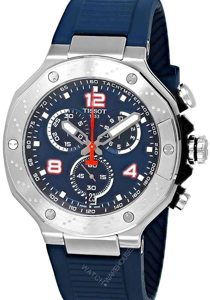 TISSOT T-Race MotoGP Quartz Chronograph 45MM Men's Watch T141.417.17 ...
