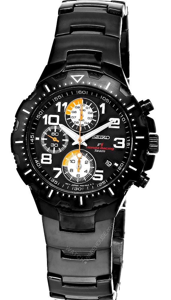 Seiko Racing Wstch SEIKO Sport F1 Honda Racing Team Quartz 39MM Men's Watch SND743P1 ...