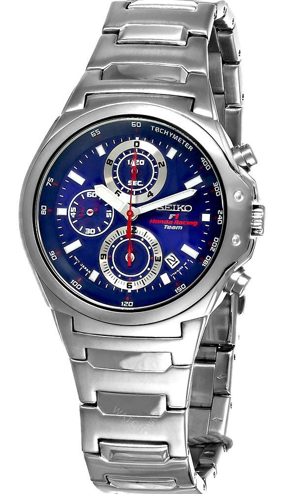 Seiko Racing Wstch SEIKO Sport F1 Honda Racing Team Techymeter Men's Watch SND653P1 | Fast ...