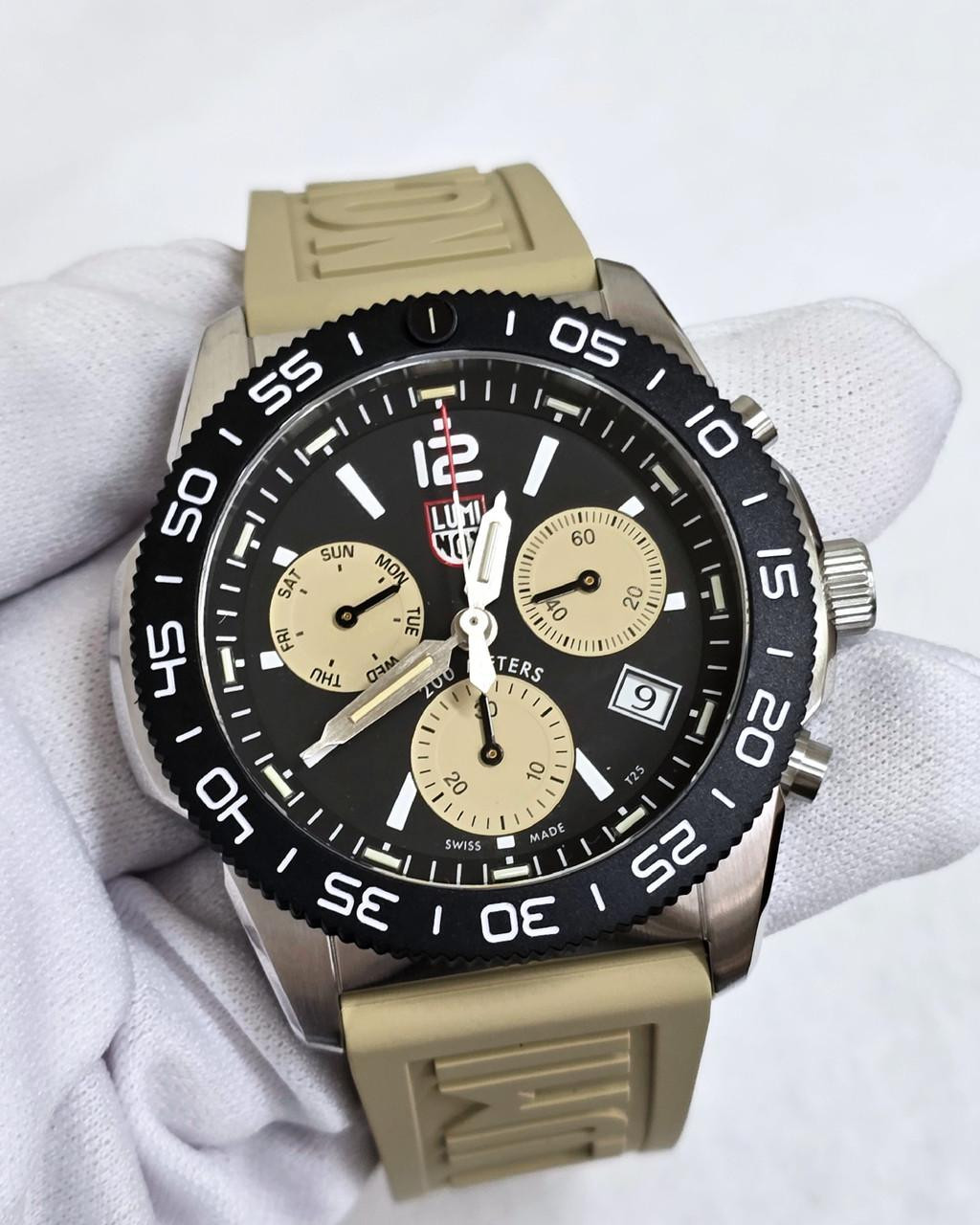 LUMINOX Pacific Diver Chronograph 44MM Men's Rubber Watch XS.3150