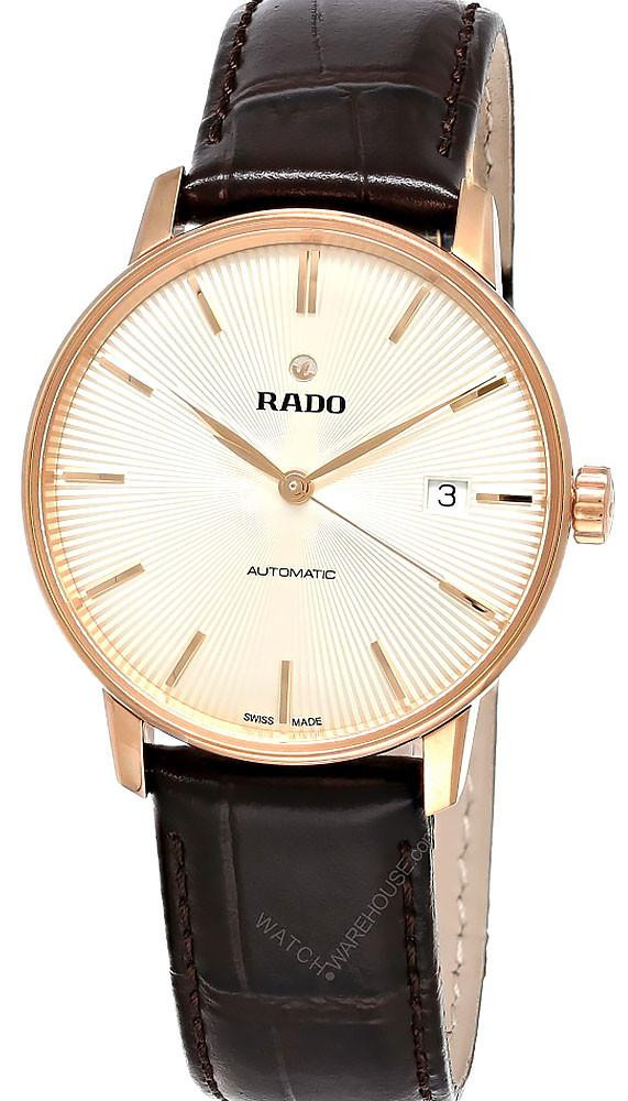 O*Y様 未使用　ヴィンテージ　RADO ブラウンレザー RADO Coupole Automatic 37.7MM Brown Leather Men's Watch R22861115