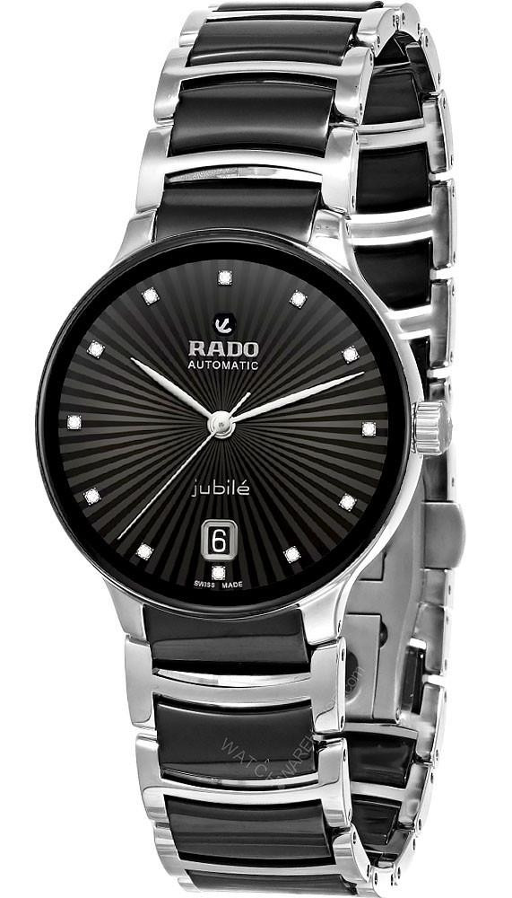 RADO Centric Automatic Diamonds 35MM Unisex Watch R30031742 | Fast