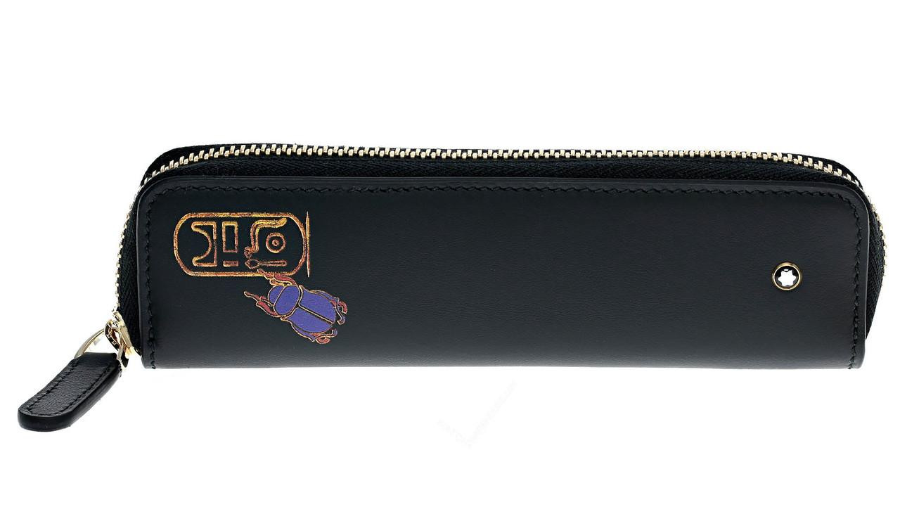 MONTBLANC Meisterstuck Scarab Print Selection 1-Pen Pouch MB126271
