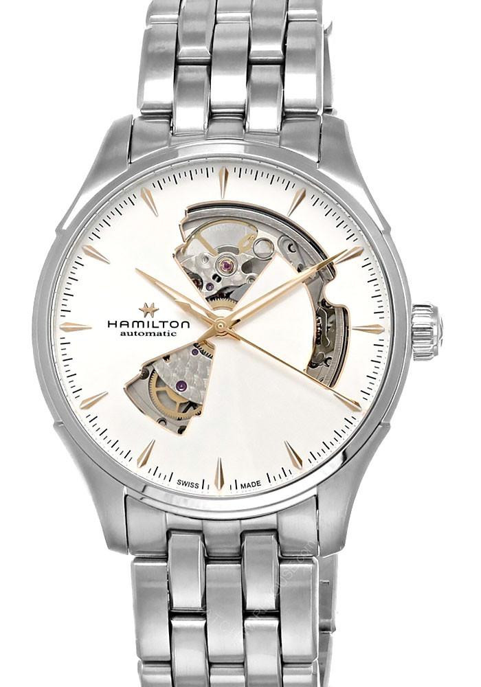 HAMILTON Jazzmaster Open Heart Automatic 40MM Men's Watch H32675151