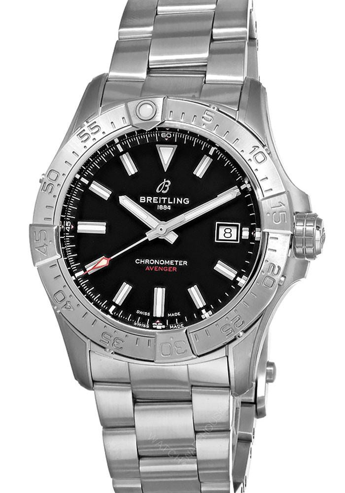 BREITLING Avenger AUTO Chronometer SS 42MM Men's Watch A17328101B1A1