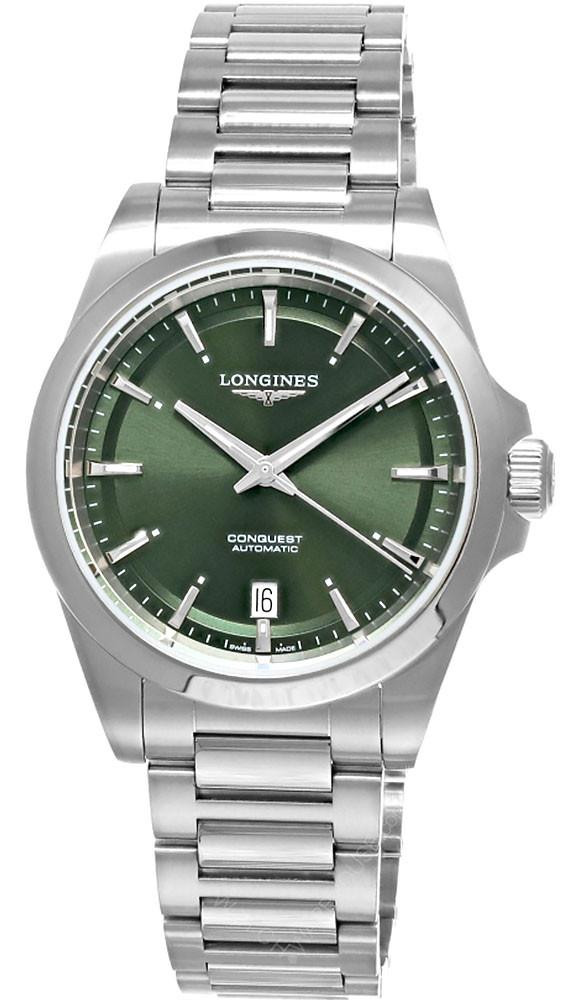 LONGINES Conquest Automatic SS 38MM Green Dial Men's Watch