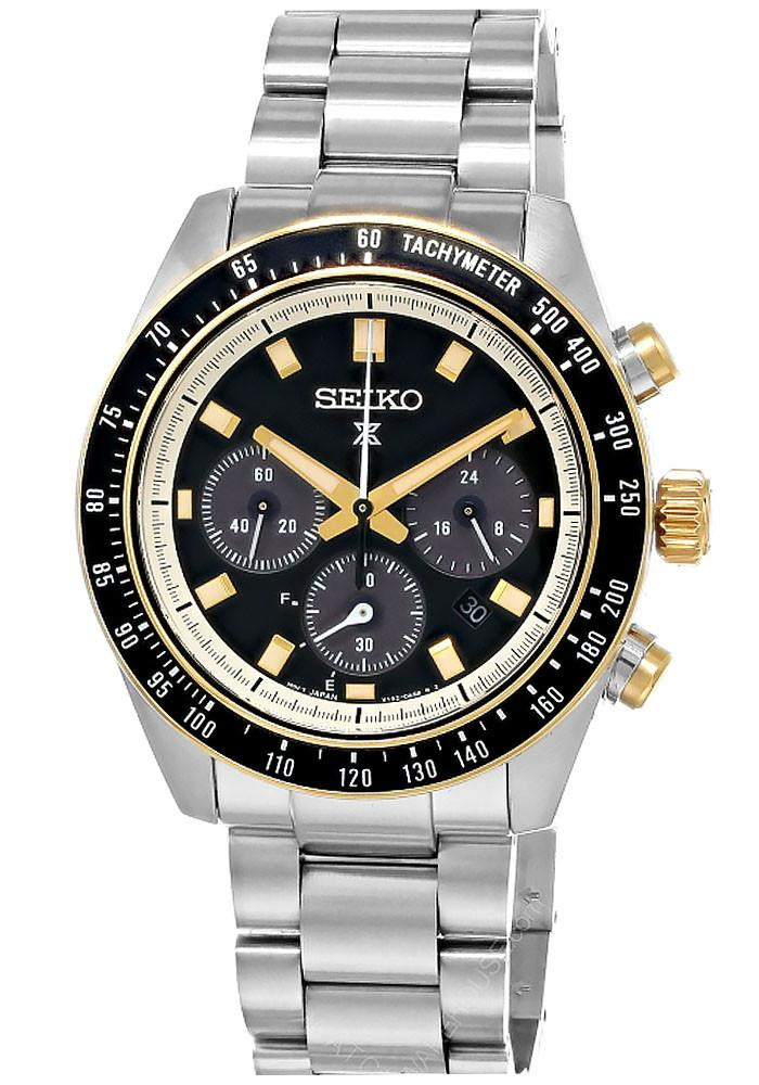 SEIKO Prospex Speedtimer Solar Chronograph 41.4MM Men's Watch