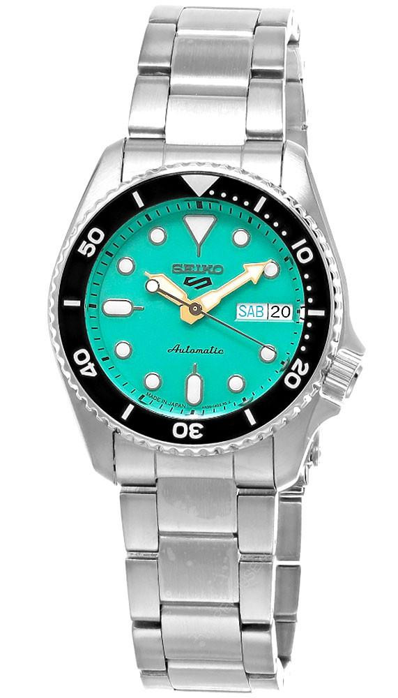 SEIKO 5 Sports SKX Mid-Size Automatic 38MM Green Dial Men's Watch