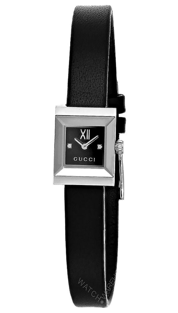 GUCCI　時計 Gucci G-Frame White/Red/Blue Dial Women's Watch YA147508