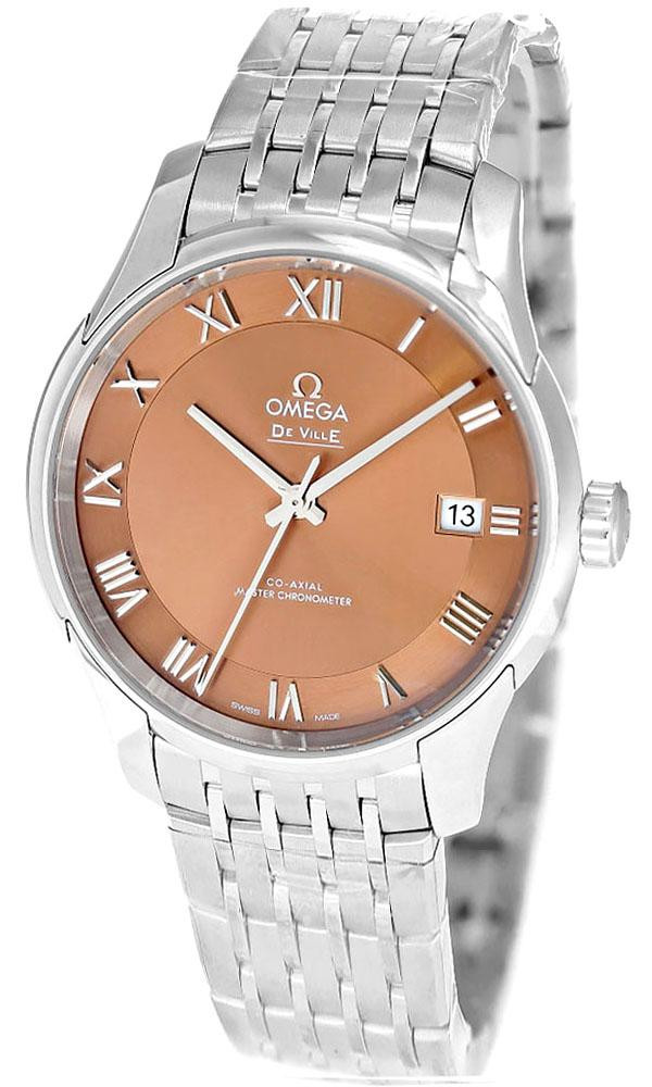 OMEGA De Ville Hour Vision Automatic SS 41MM Brown Dial Men's Watch 433.10.41.21.10.001 / 43310412110001