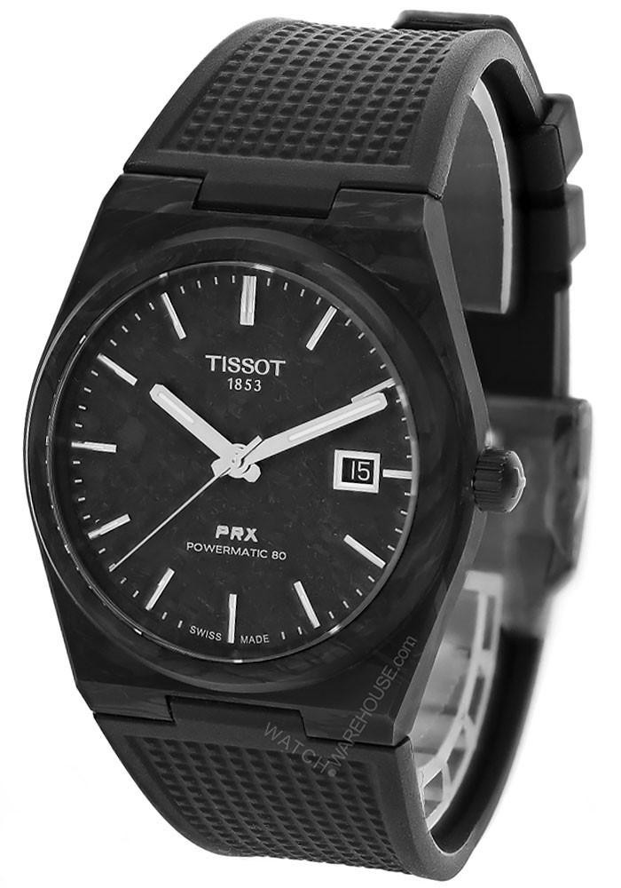 TISSOT PRX 80 時計ボックス ホワイト ブラック 40mm 1TSST1572A.jpg
