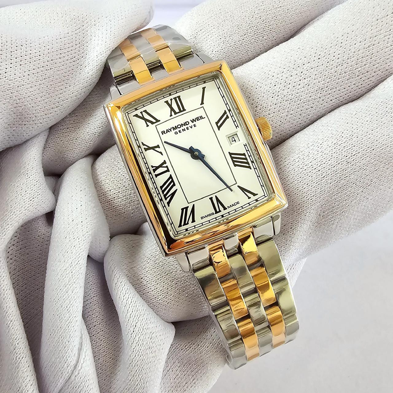 RAYMOND WEIL Toccata Quartz Rose Gold PVD Two-Tone Women's Watch