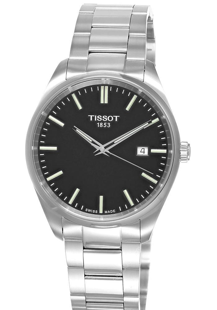 TISSOT PR 100 Quartz SS 40MM Black Dial Men's Watch T150.410.11.051.00