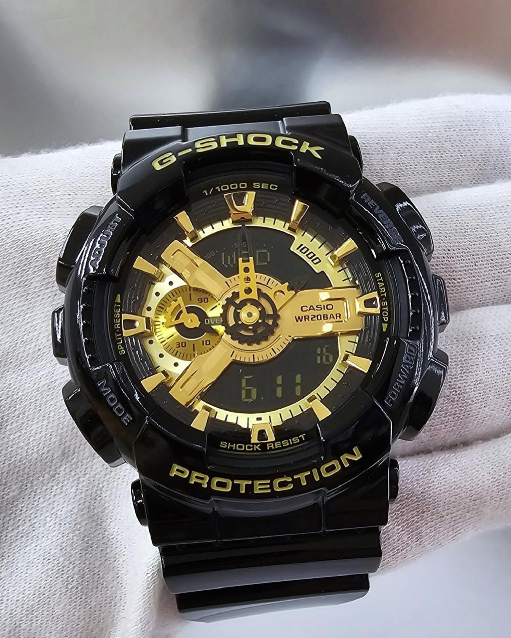 楽天市場】カシオ Gショック ブラック＆ゴールド GA-110GB-1AJF