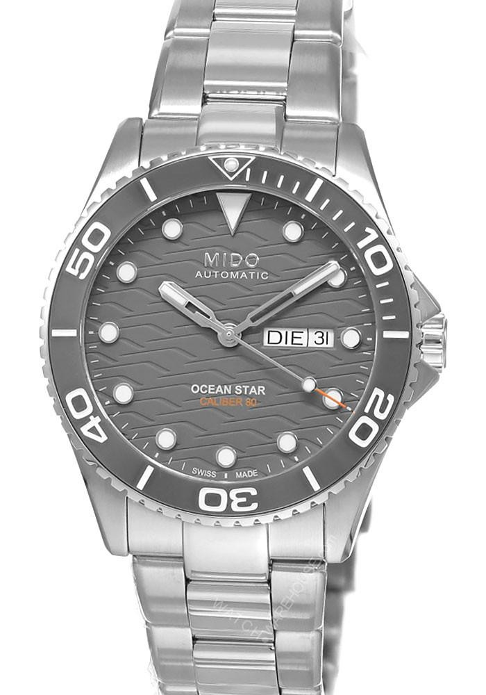 MIDO Ocean Star 200C Automatic 42.5MM Grey Dial Men's Watch M042