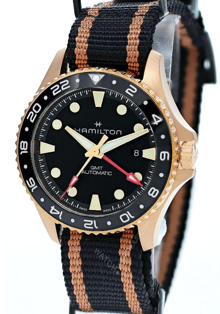 HAMILTON Khaki Navy Scuba Automatic 43MM Bronze Titanium Men's Watch H82565930