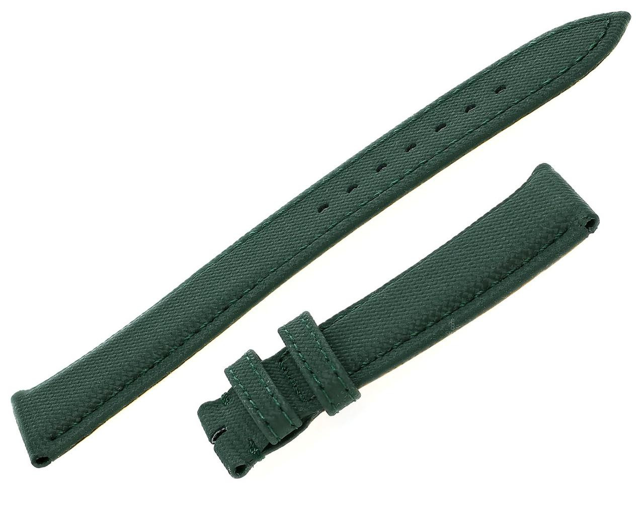 BREITLING Green 22MM Military Calfskin Leather Strap 662X