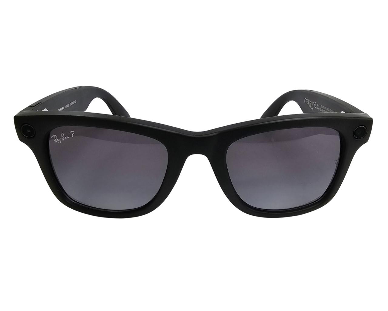Ray-Ban  Wayfarer RW4008 サイズ53 Ray-Ban® META Wayfarer RW4008 601S1M 53 Black Sunglasses