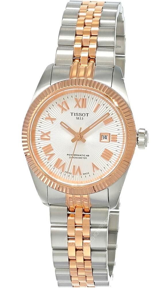 TISSOT Ballade Chronometer Automatic 30MM Silver Dial Two-Tone Women's Watch T156.208.22.033.00