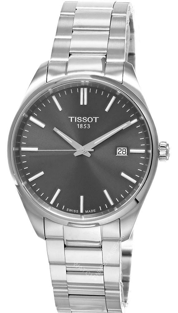 TISSOT PR 100 Quartz 40MM Gray Dial Stainless Steel Men's Watch