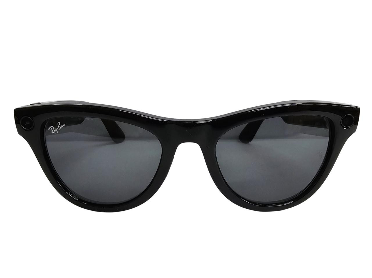 RAY-BAN Meta Skyler Shiny Black AI Smart Glasses RW4010 601/7152