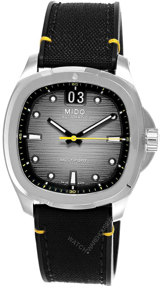 MIDO Multifort TV Big Date 40MM Grey Gradient Dial Men's Watch M049.526.17.081.01