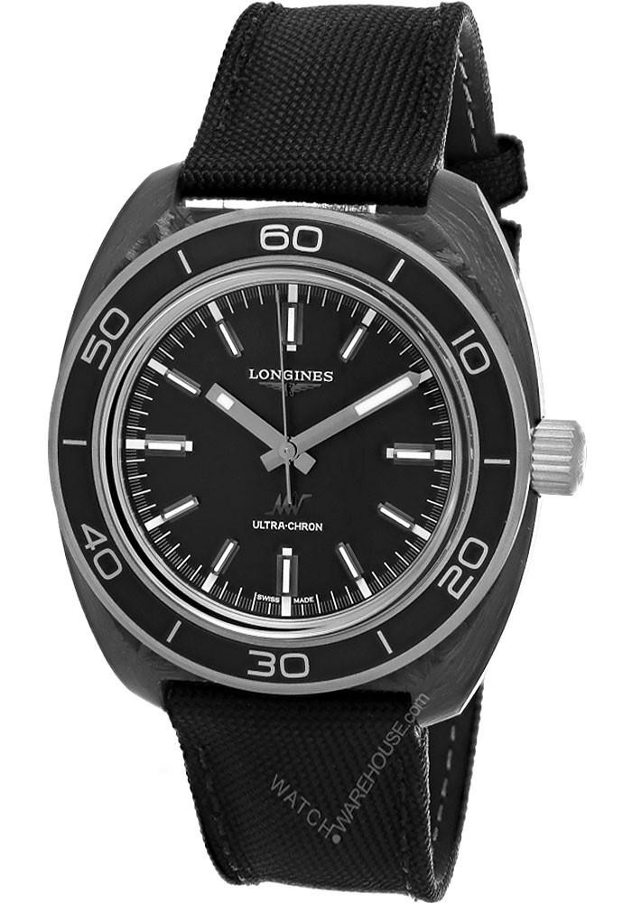 LONGINES Ultra-Chron Automatic 43MM Anthracite Dial Titanium Men's