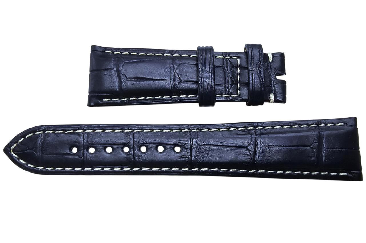 BREITLING Blue 22/18MM Alligator Leather Strap 1069P | Fast & Free