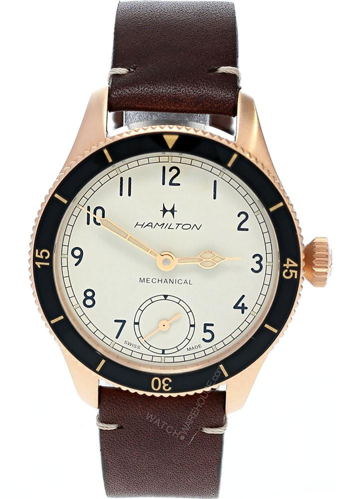 HAMILTON Khaki Aviation Pilot Pioneer Mechanical 43MM Bronze