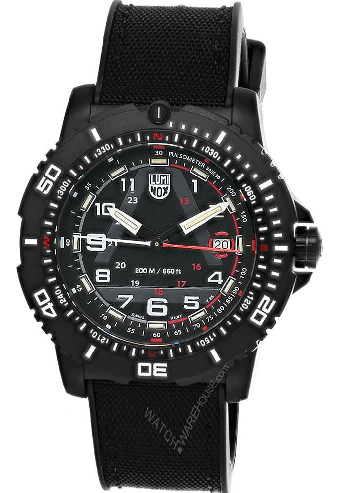 LUMINOX腕時計 LUMINOX ICE-SAR 1080 Series Artic Quartz 46MM Black Rubber Men's