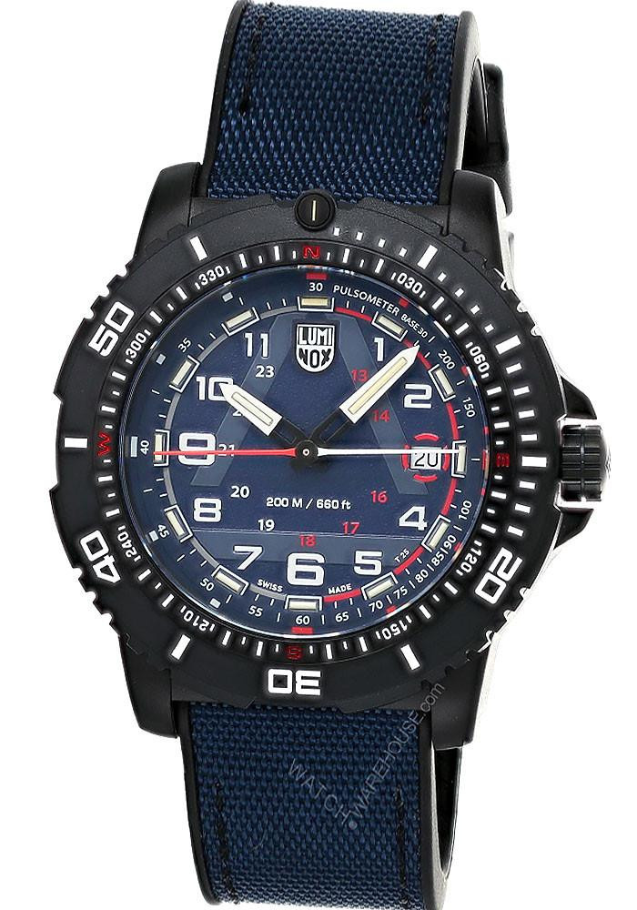 LUMINOX ICE-SAR 1080 Series Artic Quartz 46MM Blue Rubber Men's