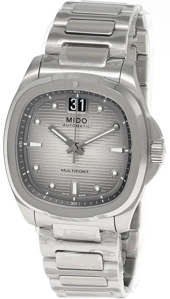 MIDO Multifort TV Big Date Automatic 40MM Titanium Men's Watch