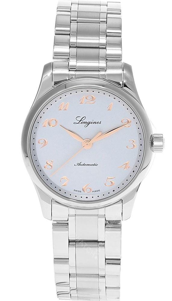 LONGINES Master Collection Automatic 34MM Silver Dial Women's Watch L2.357.4.70.6