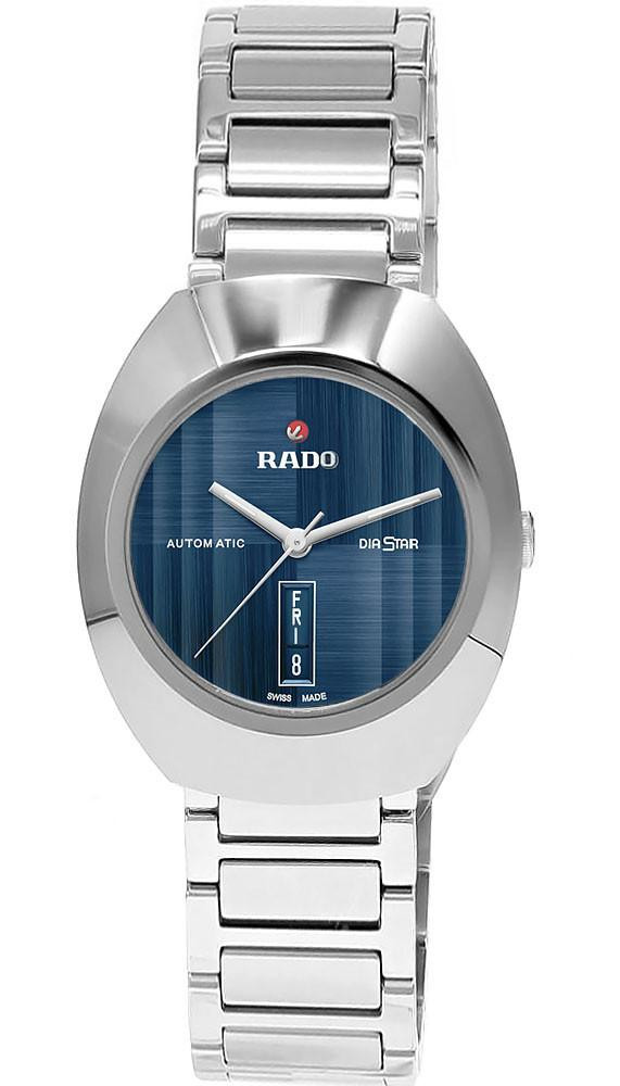 RADO DiaStar Original Automatic SS 38MM Blue Dial Men's Watch