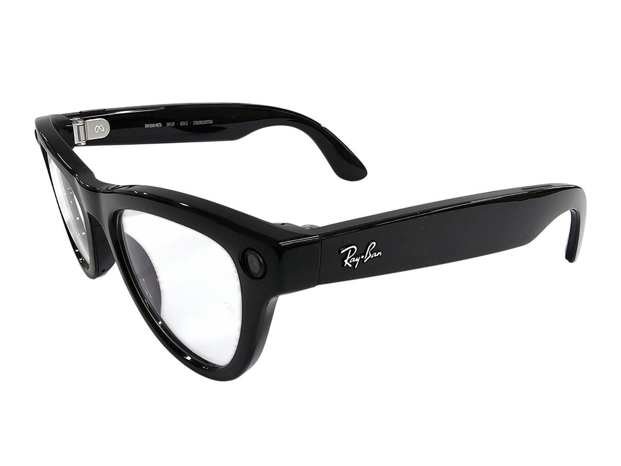 RAY-BAN Meta Skyler GEN 2 Shiny Cat Eye Graphite Green Transition