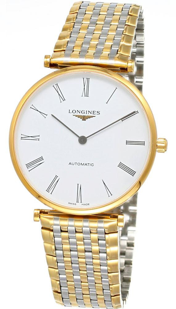 LONGINES La Grande Classique Auto 38MM White Dial Two-Tone Unisex Watch L4.918.2.11.7
