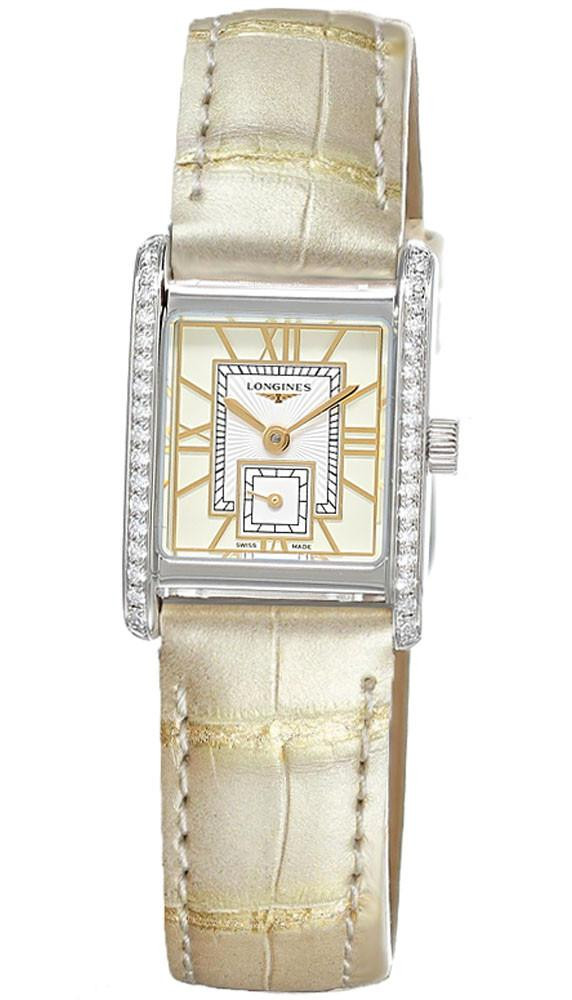 LONGINES Mini Dolce Vita Quartz 21.5MM White Dial Diamond Women's Watch L5.200.0.79.2