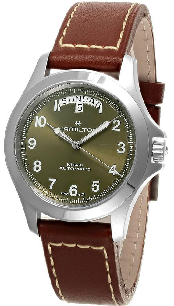 HAMILTON Khaki Field King Day-Date Automatic 40MM Green Dial