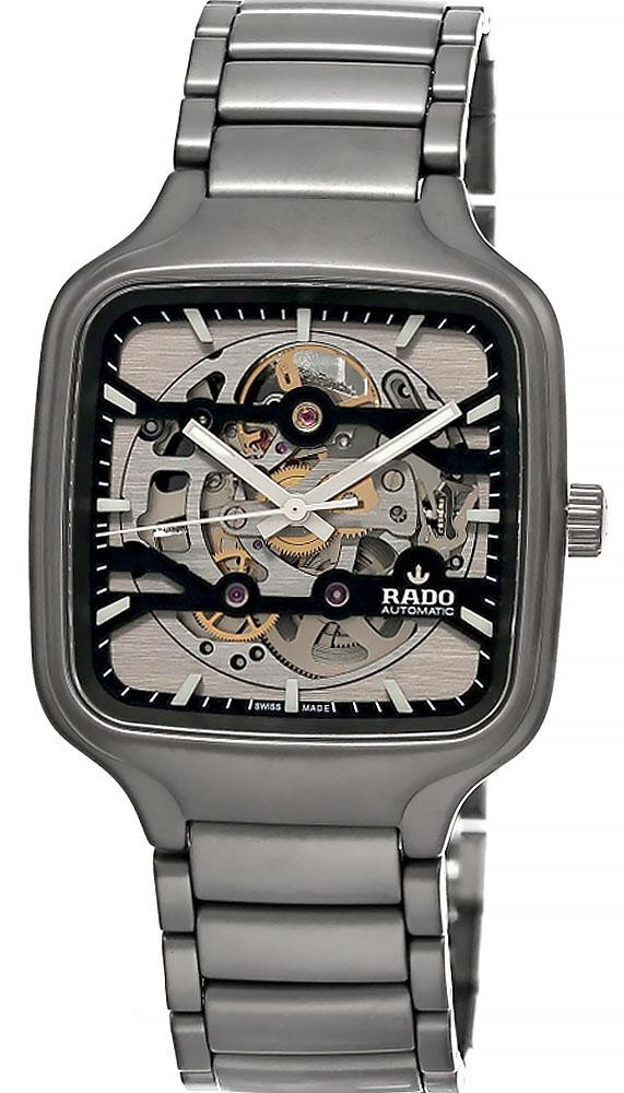 RADO True Square Automatic SS 38MM Skeleton Dial Men's Watch R27196152