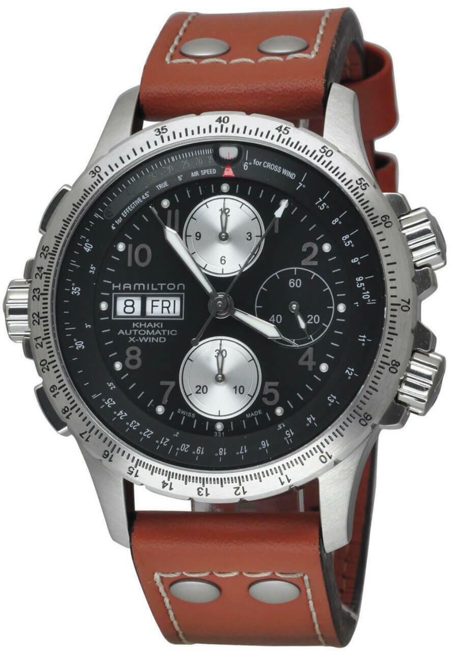 HAMILTON Khaki Aviation X-Wind Chronograph AUTO Men's Watch H77616533