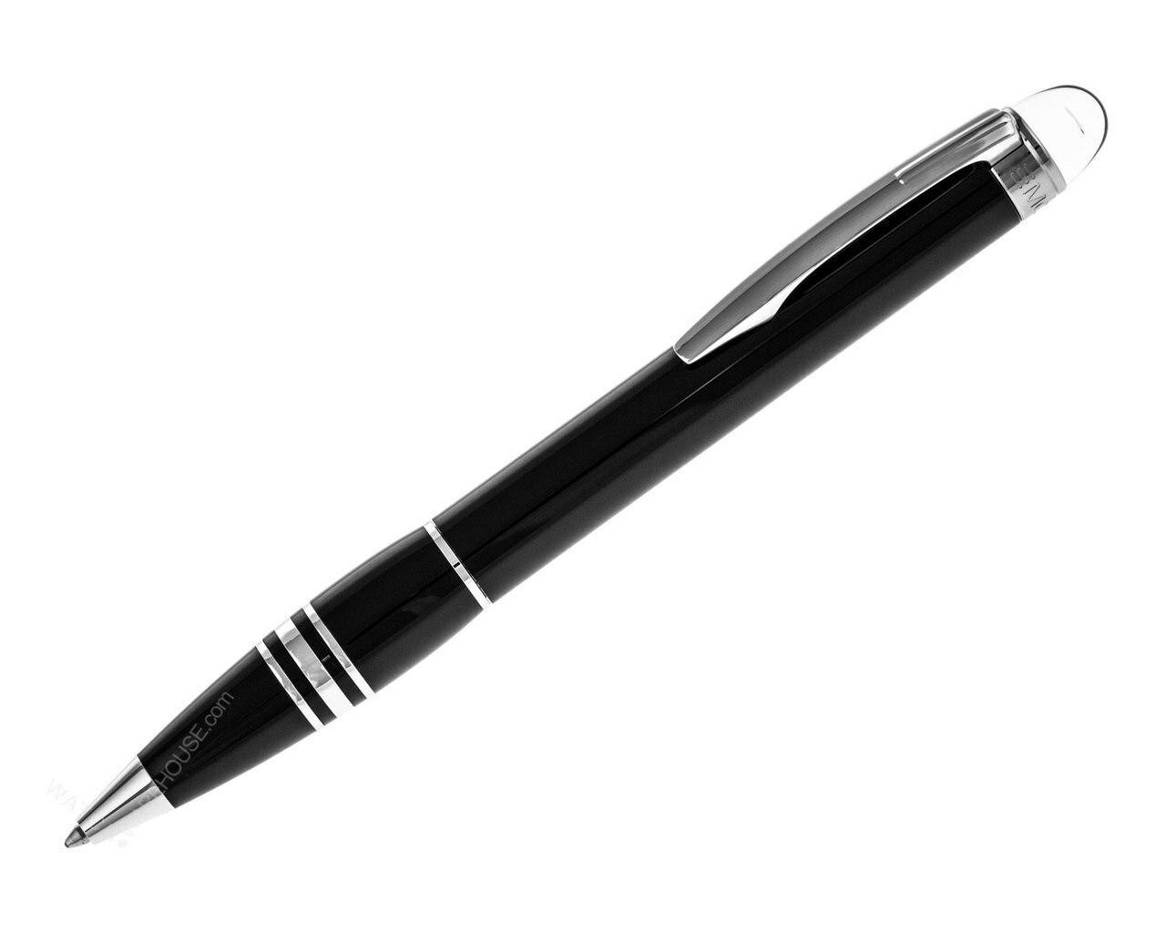 MONTBLANC StarWalker Platinum Resin AKA M25606 Ballpoint Pen 8486